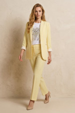 DERPOULI ΓΥΝΑΙΚΕΙΟ ΣΑΚΑΚΙ BLAZER ΜΠΑΝΑΝΑ 1.21.39296