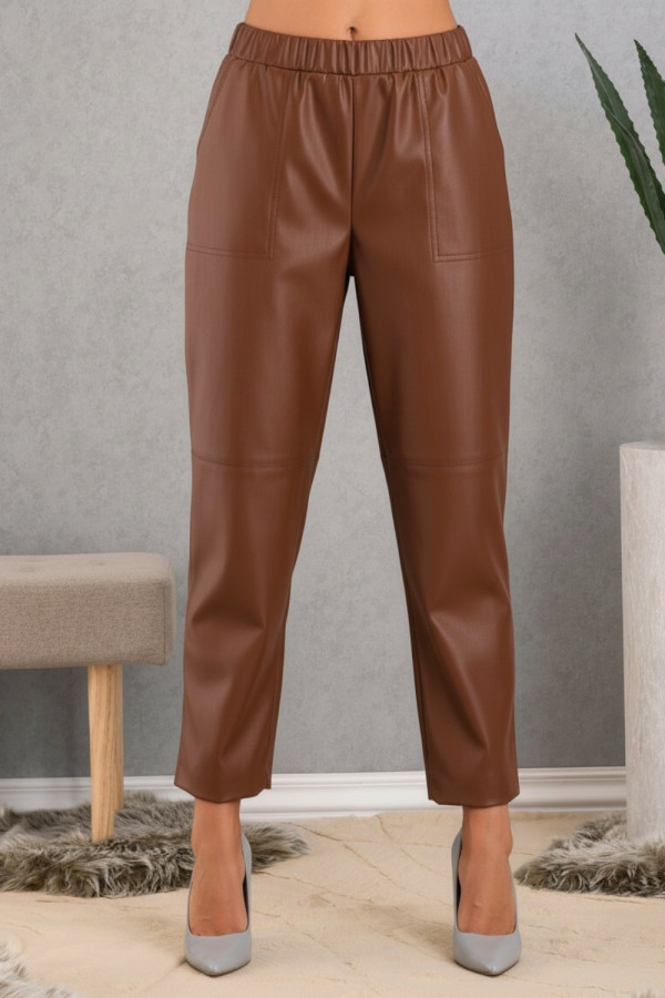 DERPOULI ΓΥΝΑΙΚΕΙΟ ΣΕΤ ΔΕΡΜΑΤΙΝΗΣ ΣΑΚΑΚΙ ΜΕ ΠΑΝΤΕΛΟΝΙ TABAC BROWN 50714-50713 DERPOULI ΓΥΝΑΙΚΕΙΟ ΣΕΤ ΔΕΡΜΑΤΙΝΗΣ ΣΑΚΑΚΙ ΜΕ ΠΑΝΤΕΛΟΝΙ TABAC BROWN 50714-50713