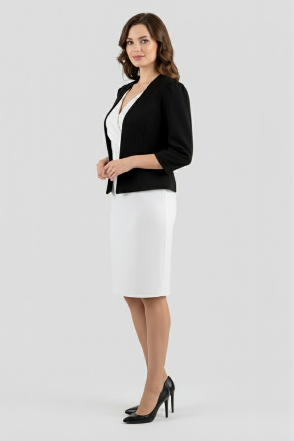 VAGIAS ΓΥΝΑΙΚΕΙΟ ΣΑΚΑΚΙ ΚΟΝΤΟ ΜΠΟΛΕΡΟ ΜΕ ΦΙΟΓΚΟ ΜΑΥΡΟ 5414-10