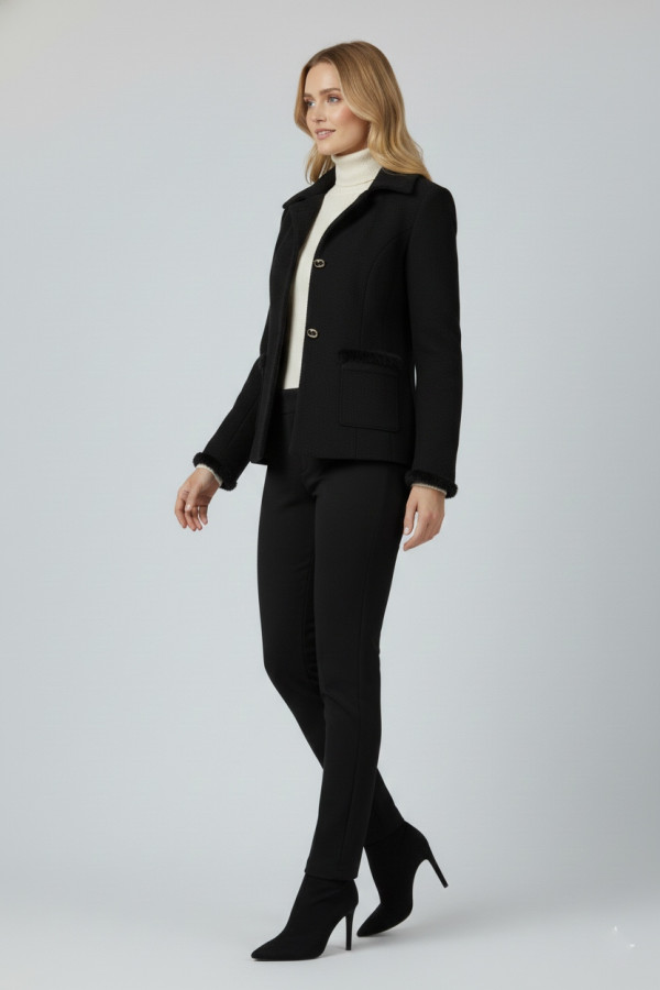 VAGIAS ΓΥΝΑΙΚΕΙΑ ΠΑΛΤΟΖΑΚΕΤΑ ΜΕ ΛΕΠΤΟΜΕΡΕΙΕΣ VEGAN ΓΟΥΝΑΣ ΜΑΥΡΟ 5860-45 VAGIAS ΓΥΝΑΙΚΕΙΑ ΠΑΛΤΟΖΑΚΕΤΑ ΜΕ ΛΕΠΤΟΜΕΡΕΙΕΣ VEGAN ΓΟΥΝΑΣ ΜΑΥΡΟ 5860-45