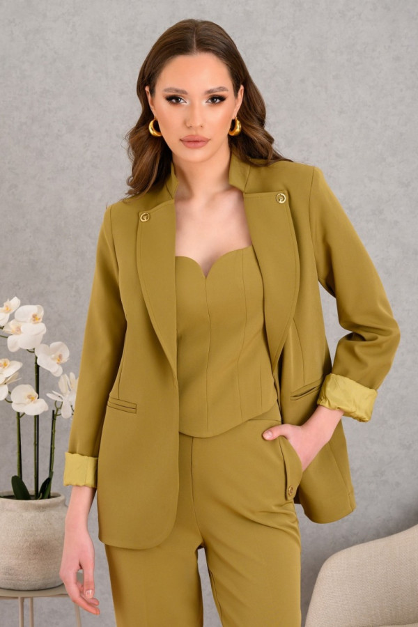 DERPOULI ΓΥΝΑΙΚΕΙΟ ΣΑΚΑΚΙ MAO ΓΙΑΚΑΣ OLIVE 1.21.38949