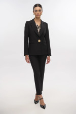 FIBES ΓΥΝΑΙΚΕΙΟ ΣΑΚΑΚΙ BLAZER ΜΟΝΟΚΟΥΜΠΟ ΜΑΥΡΟ 01-6102
