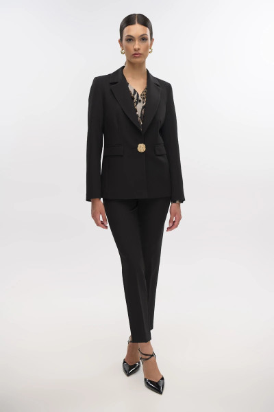 FIBES ΓΥΝΑΙΚΕΙΟ ΣΑΚΑΚΙ BLAZER ΜΟΝΟΚΟΥΜΠΟ ΜΑΥΡΟ 01-6102