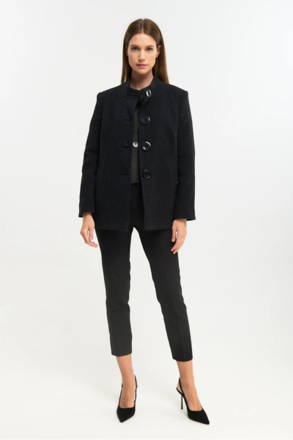 FIBES ΓΥΝΑΙΚΕΙΟ ΣΑΚΑΚΙ ΚΟΝΤΟ ΜΕ ΡΙΓΕ ΥΦΗ ΜΑΥΡΟ 01-6149 FIBES ΓΥΝΑΙΚΕΙΟ ΣΑΚΑΚΙ ΚΟΝΤΟ ΜΕ ΡΙΓΕ ΥΦΗ ΜΑΥΡΟ 01-6149