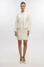 FIBES ΓΥΝΑΙΚΕΙΟ ΣΕΤ ΛΟΥΡΕΞ  ΣΑΚΑΚΙ ΤΥΠΟΥ ΣΑΝΕΛ ΚΑΙ ΦΟΥΣΤΑ ΕΚΡΟΥ 02-2808