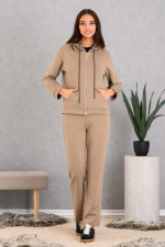 DERPOULI ΓΥΝΑΙΚΕΙΟ ΦΟΥΤΕΡ ΣΕΤ ΜΕ ΖΑΚΕΤΑ ΚΑΙ ΠΑΝΤΕΛΟΝΙ ΠΟΥΡΟ 50695-50696 DERPOULI ΓΥΝΑΙΚΕΙΟ ΦΟΥΤΕΡ ΣΕΤ ΜΕ ΖΑΚΕΤΑ ΚΑΙ ΠΑΝΤΕΛΟΝΙ ΠΟΥΡΟ 50695-50696