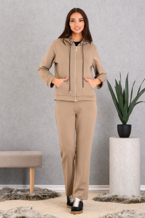 DERPOULI ΓΥΝΑΙΚΕΙΟ ΦΟΥΤΕΡ ΣΕΤ ΜΕ ΖΑΚΕΤΑ ΚΑΙ ΠΑΝΤΕΛΟΝΙ ΠΟΥΡΟ 50695-50696 DERPOULI ΓΥΝΑΙΚΕΙΟ ΦΟΥΤΕΡ ΣΕΤ ΜΕ ΖΑΚΕΤΑ ΚΑΙ ΠΑΝΤΕΛΟΝΙ ΠΟΥΡΟ 50695-50696