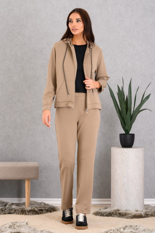 DERPOULI ΓΥΝΑΙΚΕΙΟ ΦΟΥΤΕΡ ΣΕΤ ΜΕ ΖΑΚΕΤΑ ΚΑΙ ΠΑΝΤΕΛΟΝΙ ΠΟΥΡΟ 50695-50696 DERPOULI ΓΥΝΑΙΚΕΙΟ ΦΟΥΤΕΡ ΣΕΤ ΜΕ ΖΑΚΕΤΑ ΚΑΙ ΠΑΝΤΕΛΟΝΙ ΠΟΥΡΟ 50695-50696