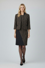 VAGIAS ΓΥΝΑΙΚΕΙΟ ΣΕΤ ΦΟΡΕΜΑ MIDI ΚΑΙ ΣΑΚΑΚΙ ΕΜΠΡΙΜΕ ΜΑΥΡΟ 4615-4422