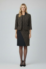 VAGIAS ΓΥΝΑΙΚΕΙΟ ΣΕΤ ΦΟΡΕΜΑ MIDI ΚΑΙ ΣΑΚΑΚΙ ΕΜΠΡΙΜΕ ΜΑΥΡΟ 4615-4422