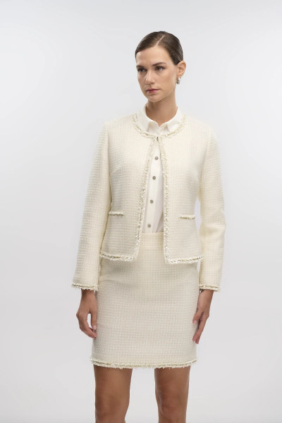 FIBES ΓΥΝΑΙΚΕΙΟ ΣΕΤ ΛΟΥΡΕΞ  ΣΑΚΑΚΙ ΤΥΠΟΥ ΣΑΝΕΛ ΚΑΙ ΦΟΥΣΤΑ ΕΚΡΟΥ 02-2808