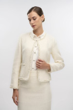 FIBES ΓΥΝΑΙΚΕΙΟ ΣΕΤ ΛΟΥΡΕΞ  ΣΑΚΑΚΙ ΤΥΠΟΥ ΣΑΝΕΛ ΚΑΙ ΦΟΥΣΤΑ ΕΚΡΟΥ 02-2808