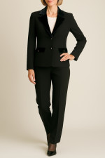 VAGIAS ΓΥΝΑΙΚΕΙΟ ΣΕΤ ΣΑΚΑΚΙ ΚΡΕΠ ΜΕ ΛΕΠΤΟΜΕΡΕΙΕΣ ΒΕΛΟΥΔΟ ΜΑΥΡΟ 4530-430-10