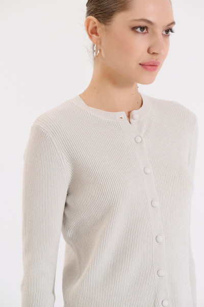 BILL COST ΓΥΝΑΙΚΕΙΑ ΠΛΕΚΤΗ ΖΑΚΕΤΑ ΛΟΥΡΕΞ ΜΕ ΚΟΥΜΠΙΑ ΒΑΝΙΛΙΑ 20-131370-0