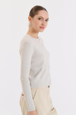 BILL COST ΓΥΝΑΙΚΕΙΑ ΠΛΕΚΤΗ ΖΑΚΕΤΑ ΛΟΥΡΕΞ ΜΕ ΚΟΥΜΠΙΑ ΒΑΝΙΛΙΑ 20-131370-0