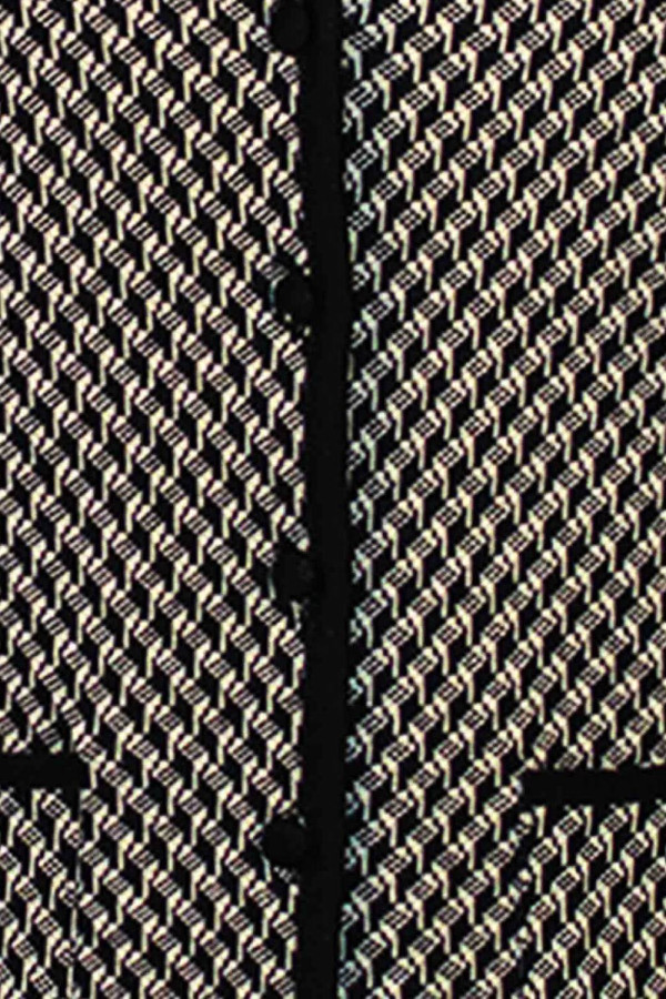 ELIN ΓΥΝΑΙΚΕΙΑ ΖΑΚΕΤΑ ΚΛΑΣΣΙΚΗ ΣΕ ΜΑΛΛΙΝΗ ΠΛΕΞΗ ΕΜΠΡΙΜΕ ΜΑΥΡΟ 019